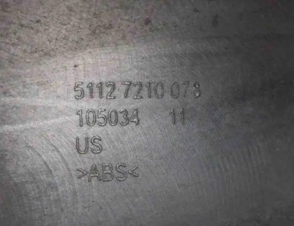 BMW X3 F25 (2010-2017) Держатель заднего бампера правый 51127210078,105034,7210078 32726735