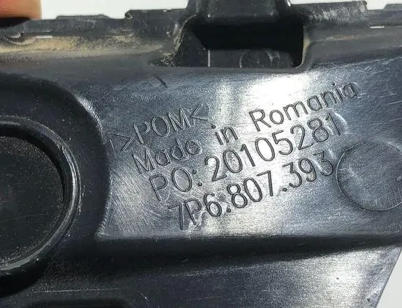 VOLKSWAGEN Touareg 2 generation (2010-2018) Jobb hátsó lökhárító konzolja 7P6807393 33313363