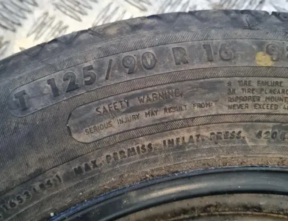 MERCEDES-BENZ C-Class W204/S204/C204 (2004-2015) Pótkerék 33296063