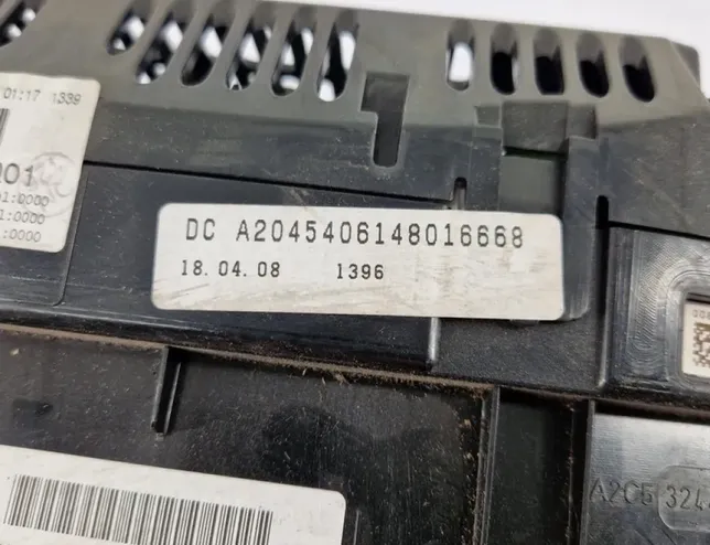 MERCEDES-BENZ C-Class W204/S204/C204 (2004-2015) Спидометр A2045406148 34503728