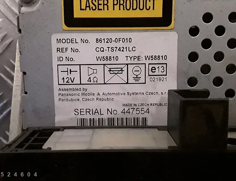 MERCEDES-BENZ G-Class W463 (1990-2024) Navigációs rendszer 861200f010 34830114