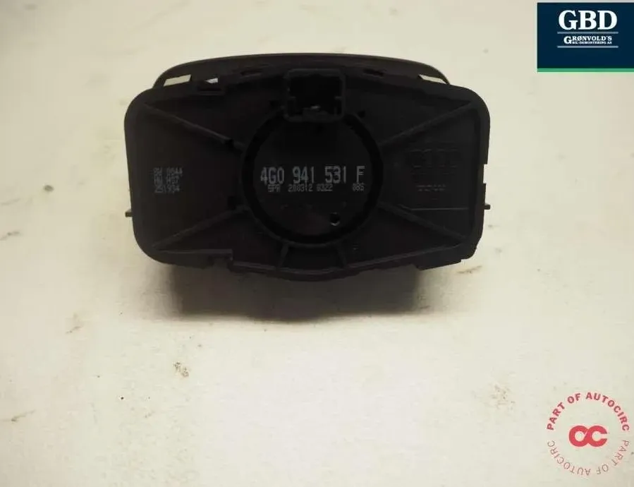 AUDI A6 C7/4G (2010-2020) Fényszórókapcsoló vezérlőegysége 4g0941531f,4g0941531am 30876288