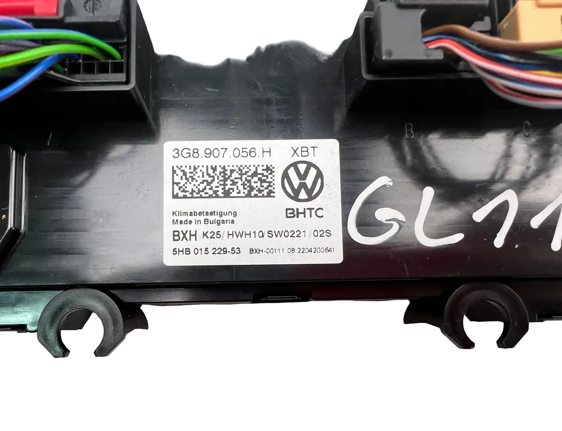 VOLKSWAGEN Arteon 1 generation (2017-2024) Klímaszabályozó egység 3G8907056H 34833038