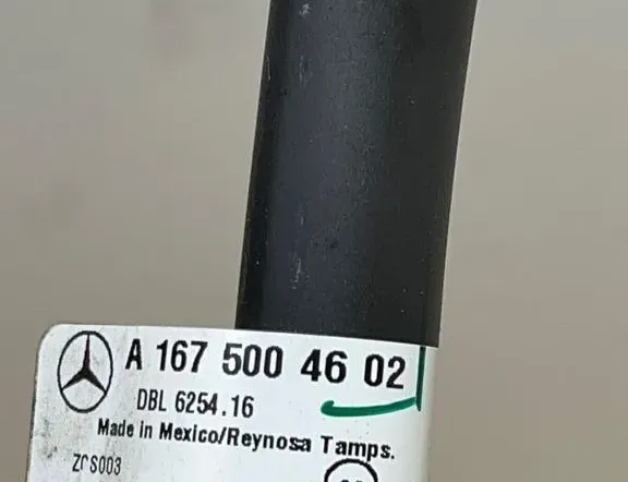 MERCEDES-BENZ GLE W167 (2019-2024) Шланги охлаждающей жидкости A1675004602,DBL625416 33742518