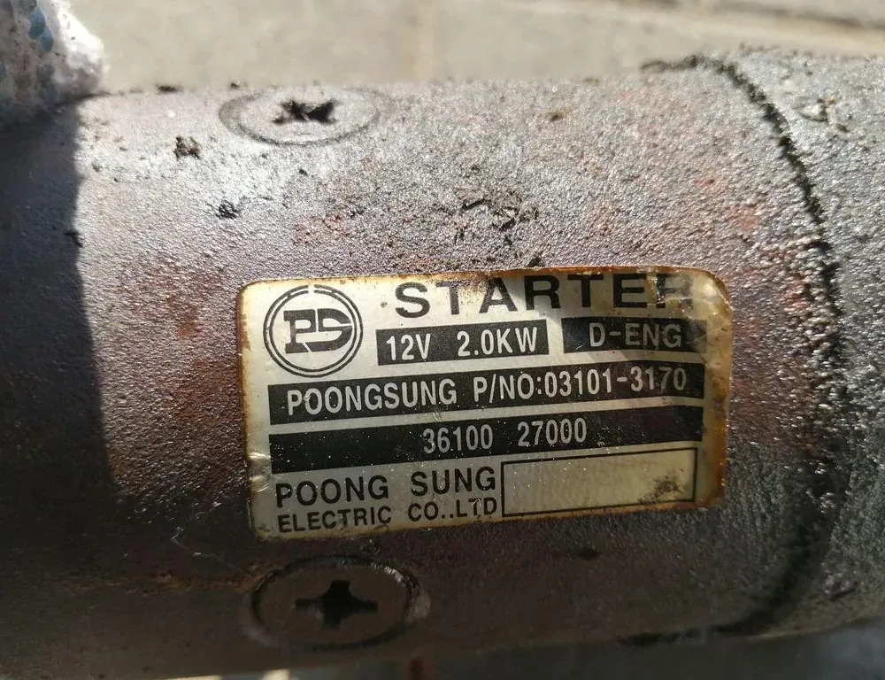 HYUNDAI Trajet 1 generation (2000-2007) Indítómotor 031013170 33861370