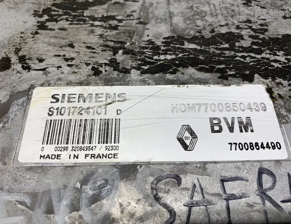 RENAULT Safrane 1 generation (1992-2000) motorvezérlő egység 7700850439,s101724101,7700864490,s101724101d 14661208