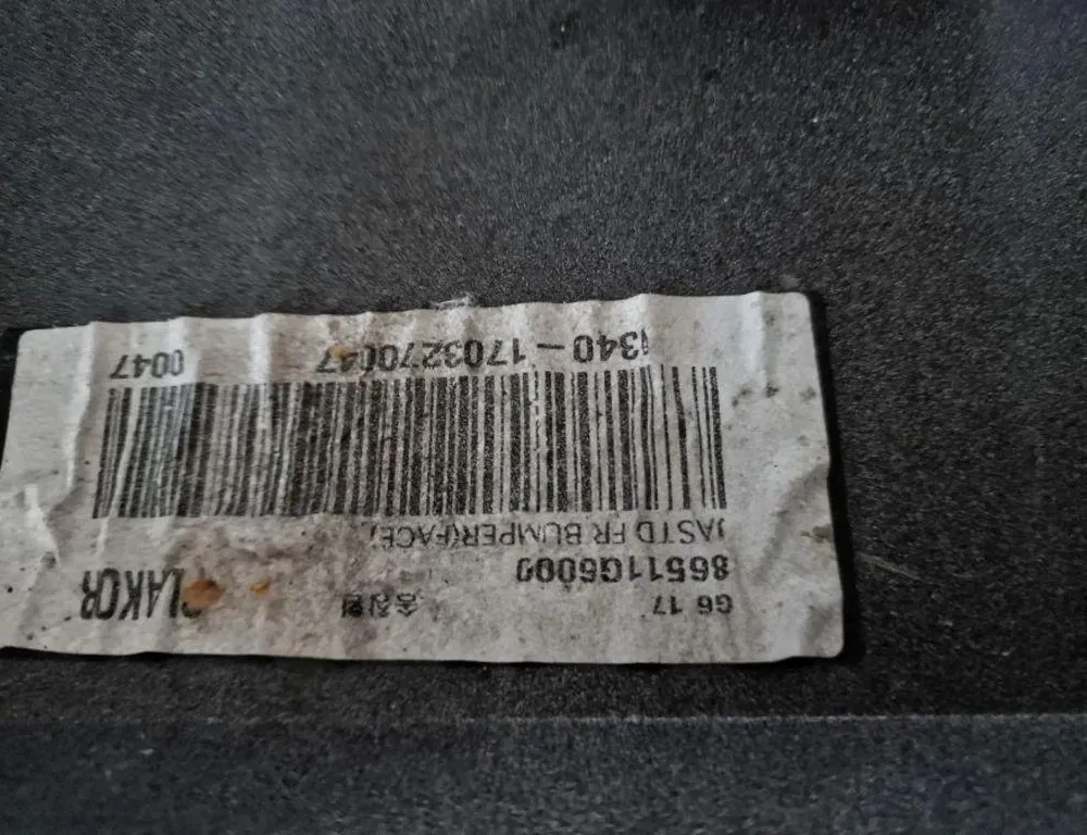 KIA Picanto 3 generation (2017-2024) Бампер передний 86511G6000 34030294