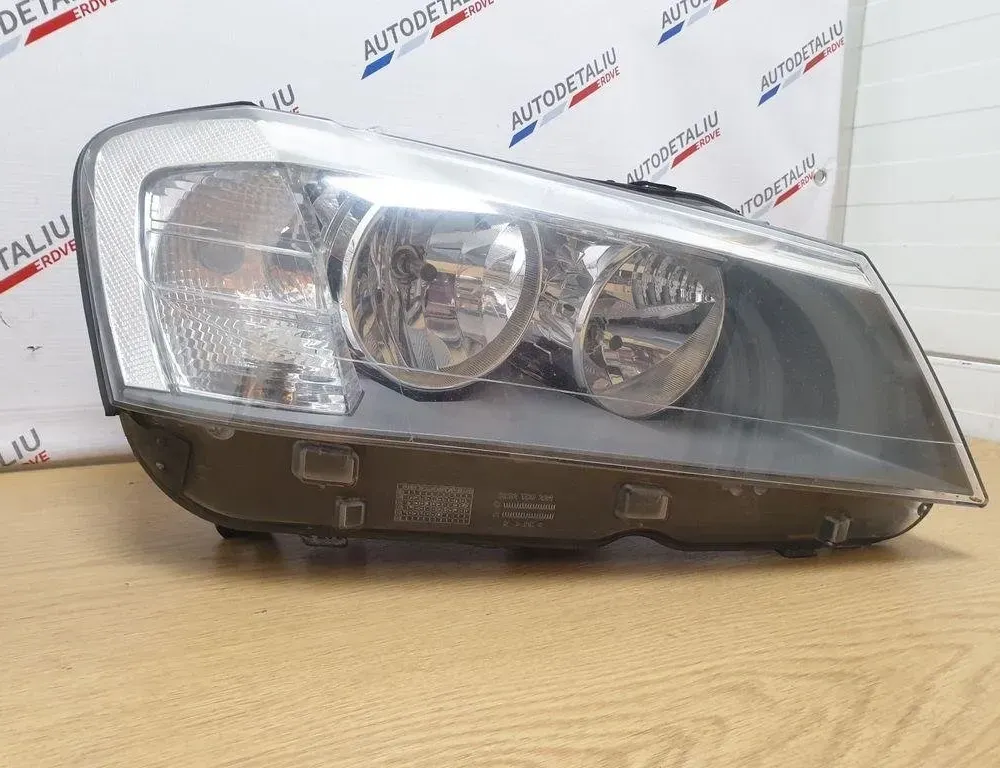 BMW X3 F25 (2010-2017) Jobb első fényszóró RHD,63127217290,7217290 32248794
