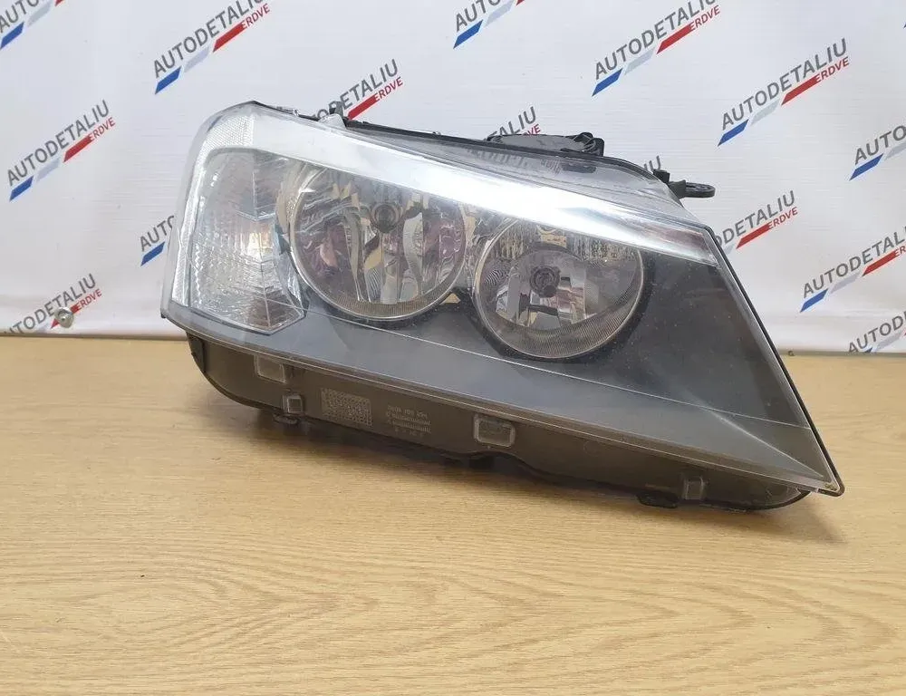 BMW X3 F25 (2010-2017) Jobb első fényszóró RHD,63127217290,7217290 32248794