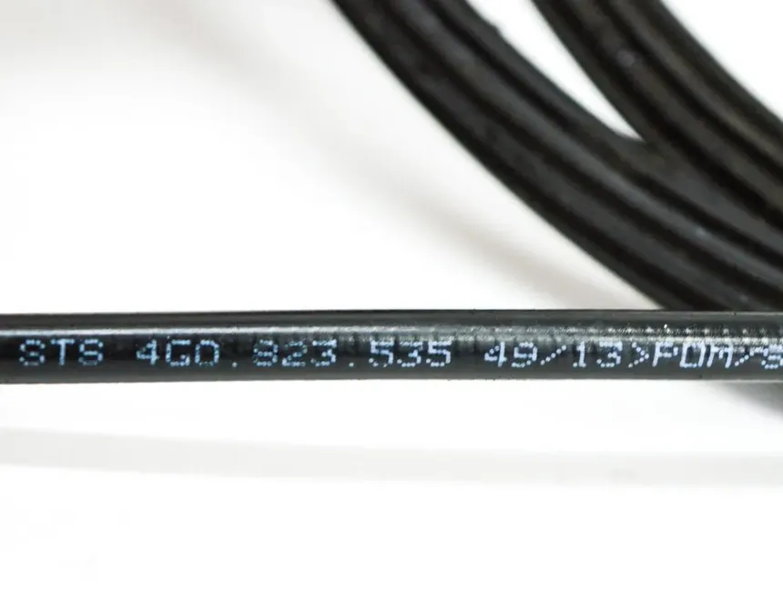 AUDI A6 C7/4G (2010-2020) Motorháztető zárókábelje 4G0823535 2581314