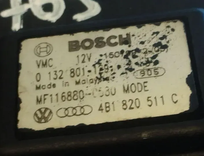 AUDI A6 C5/4B (1997-2004) Belső fűtőtest vezérlőszelepei 0132801129,4B1820511C 18220342