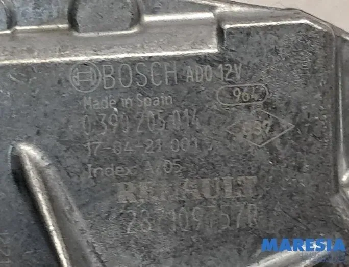 RENAULT Talisman 1 generation (2012-2024) Csomagtérajtó ablaktörlő karja 287109757,287109757R 30624371