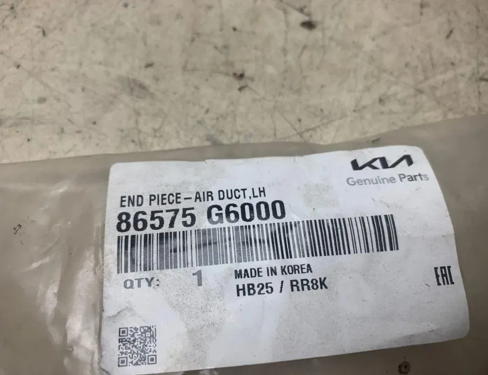 KIA Picanto 3 generation (2017-2024) Egyéb karosszéria-alkatrészek 86575G6000 34176146