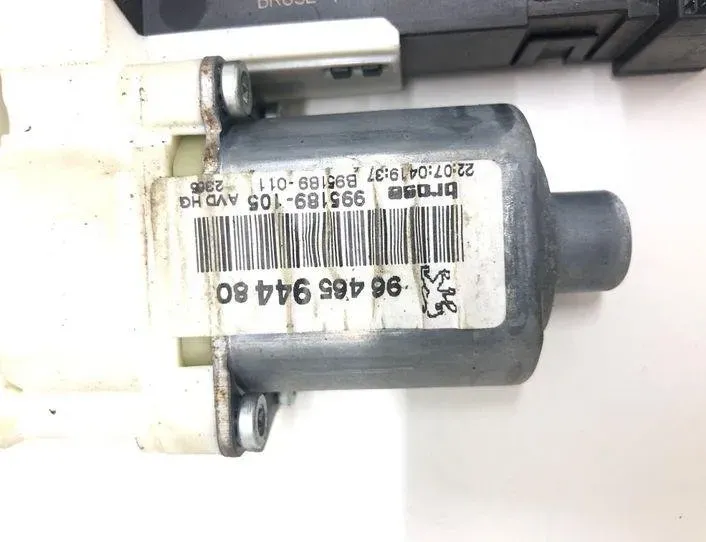 PEUGEOT 407 1 generation (2004-2010) Front Right Door Window Control Motor 9646594480 22711148