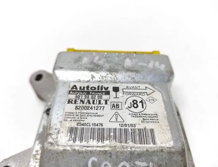 RENAULT Espace 4 generation (2002-2014) SRS vezérlőegység 8200241277,601960200 22729576