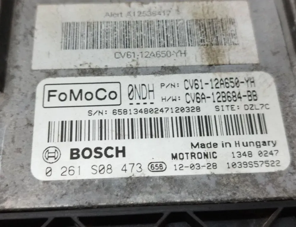 FORD Focus 3 generation (2011-2020) Блок управления двигателем CV6A12B684BB 33935344