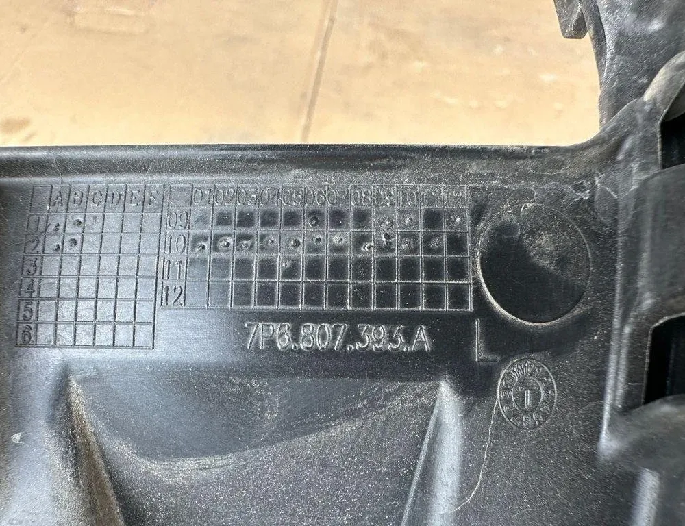 VOLKSWAGEN Touareg 2 generation (2010-2018) Jobb hátsó lökhárító konzolja 7P6807393A 31420126