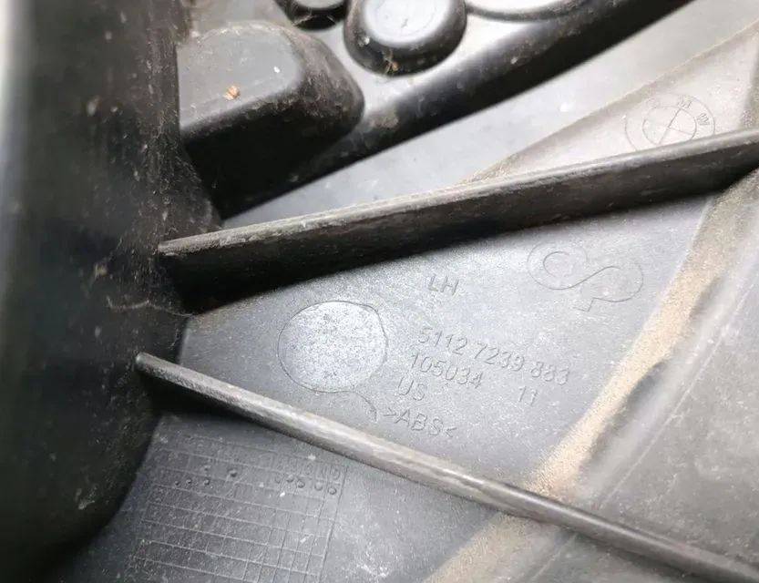 BMW X3 F25 (2010-2017) Левый держатель заднего бампера 7239883 33671484