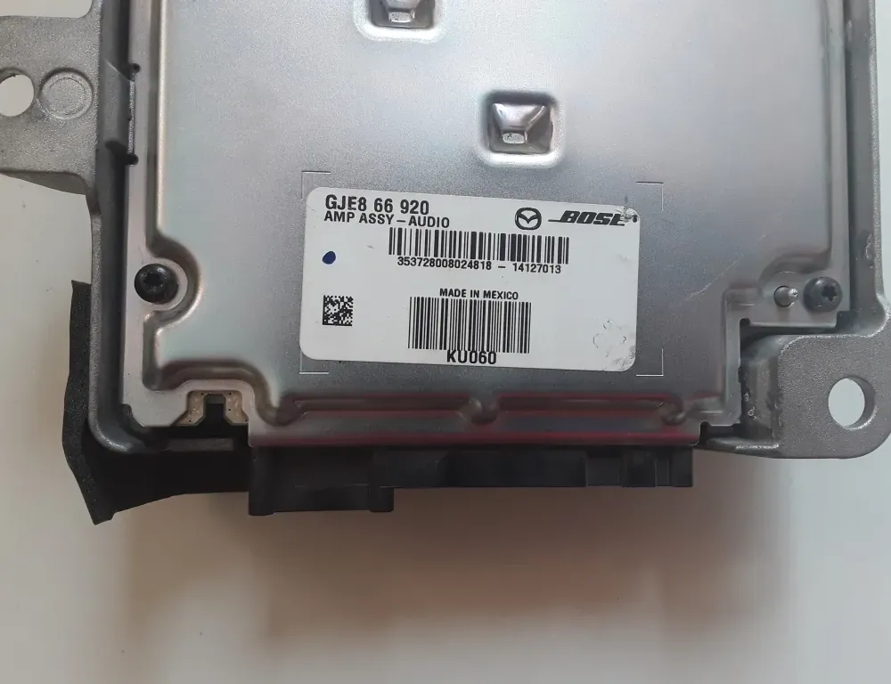 MAZDA 6 GJ (2012-2024) Sound Amplifier GJE866920 34355912