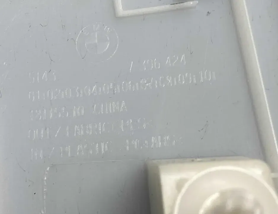 BMW iX3 1 generation (G08) (2020-2024) Jobb oldali A-pillér díszléce 9852240,7396424 34282390