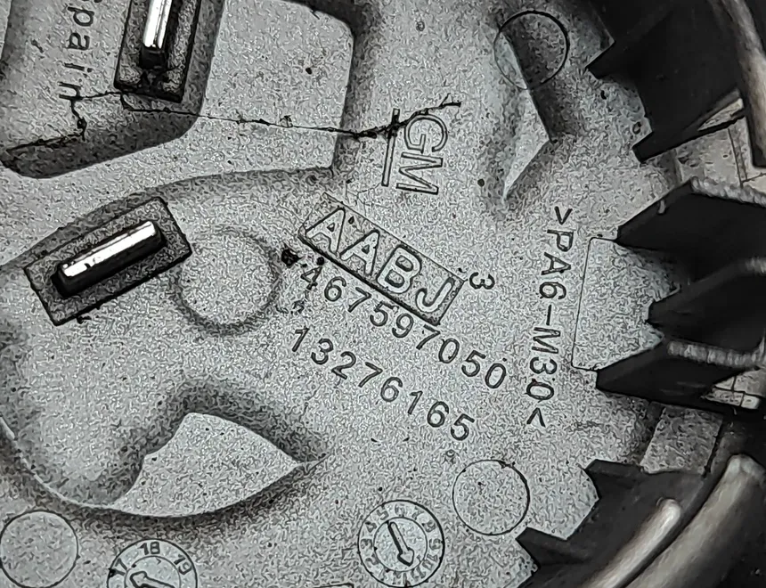 OPEL Mokka 1 generation (2012-2015) Kerékfedők 13276165 34277362