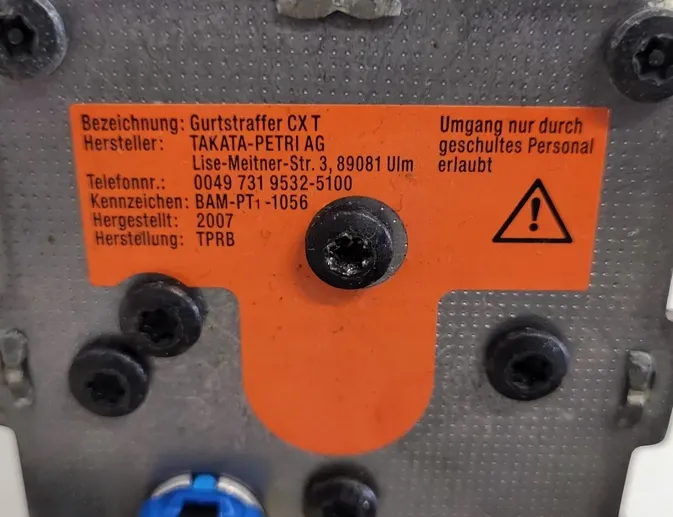 CITROËN C4 1 generation (2004-2011) Bal első biztonsági öv 004973195325100 33795628