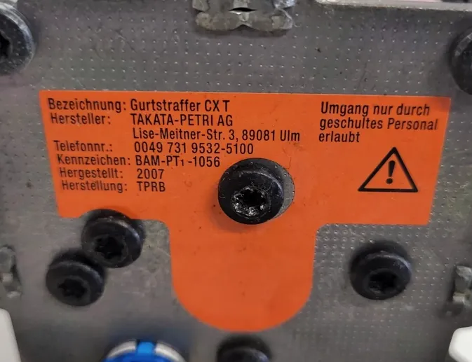 CITROËN C4 1 generation (2004-2011) Bal első biztonsági öv 004973195325100 33795628