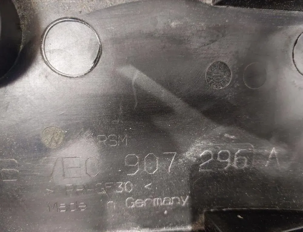 VOLKSWAGEN Transporter T5 (2003-2015) Biztosítékdoboz fedele 7E0907296A 34330727