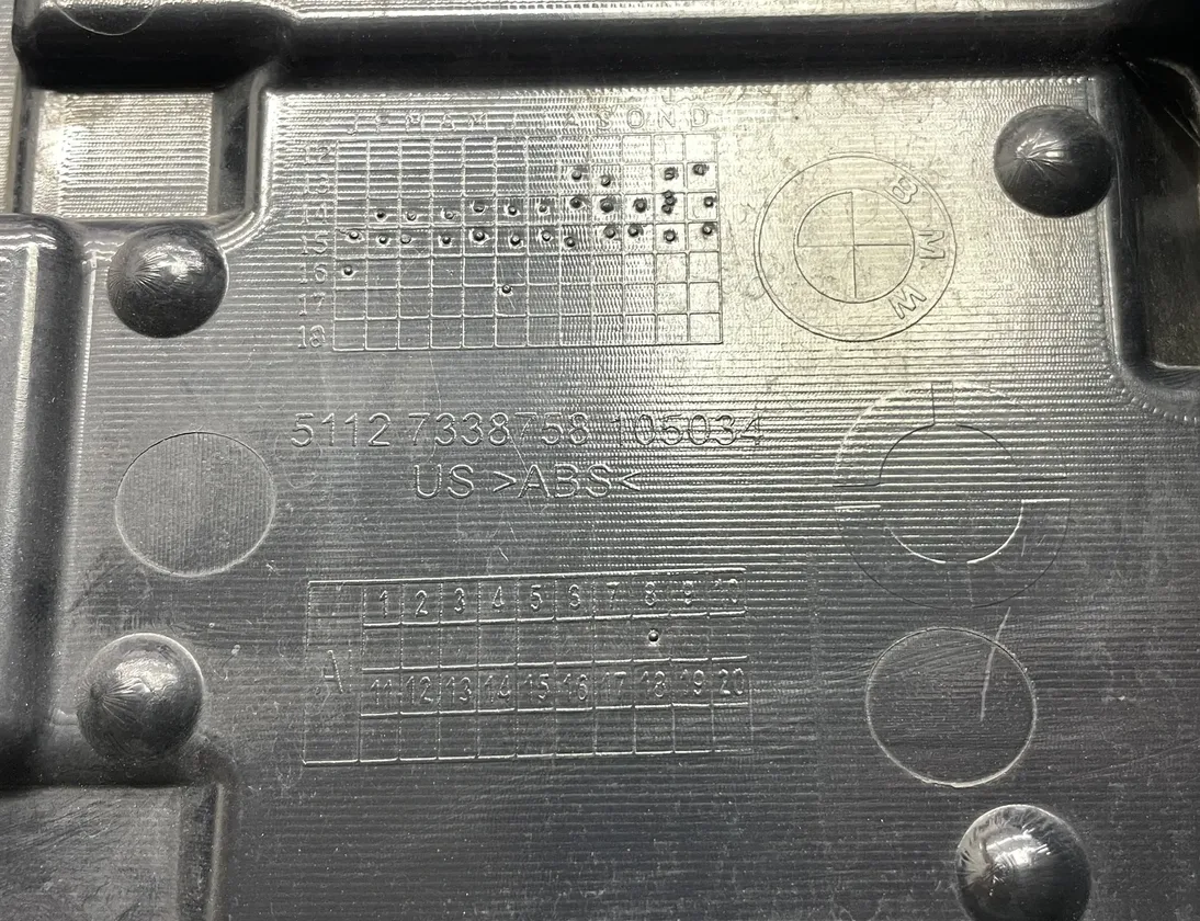 BMW X3 F25 (2010-2017) Rear Right Bumper Bracket 7338758 33137462