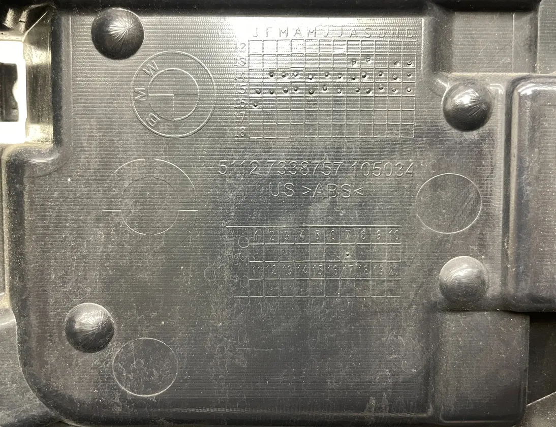 BMW X3 F25 (2010-2017) Левый держатель заднего бампера 7338757 33137463