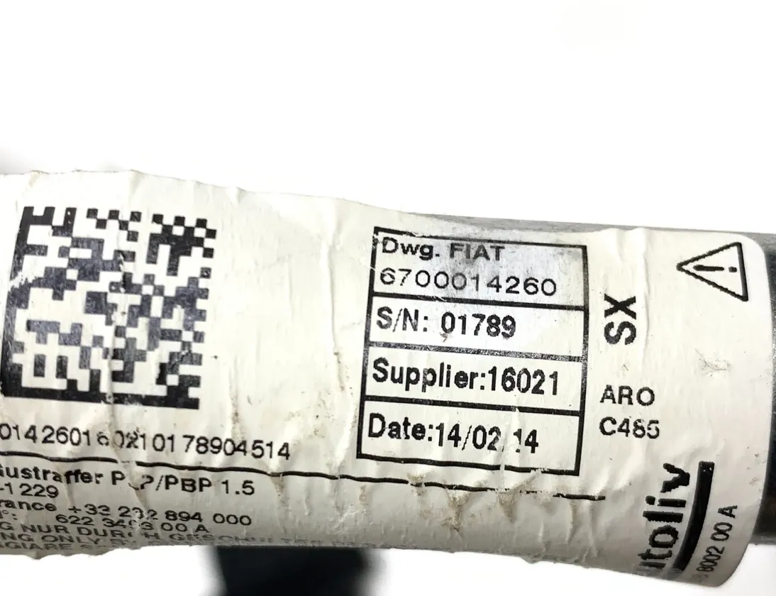 MASERATI Ghibli 3 generation (2013-2024) Bal első biztonsági öv 627069200 34831577