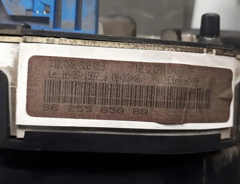 PEUGEOT 306 1 generation (1993-2002) Navigációs kijelző 9625585080 30176365