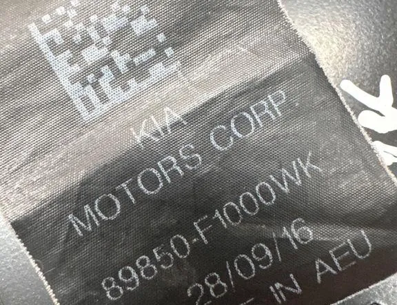 KIA Sportage 4 generation (2016-2022) Középső hátsó biztonsági öv 89850F1000WK 34835849