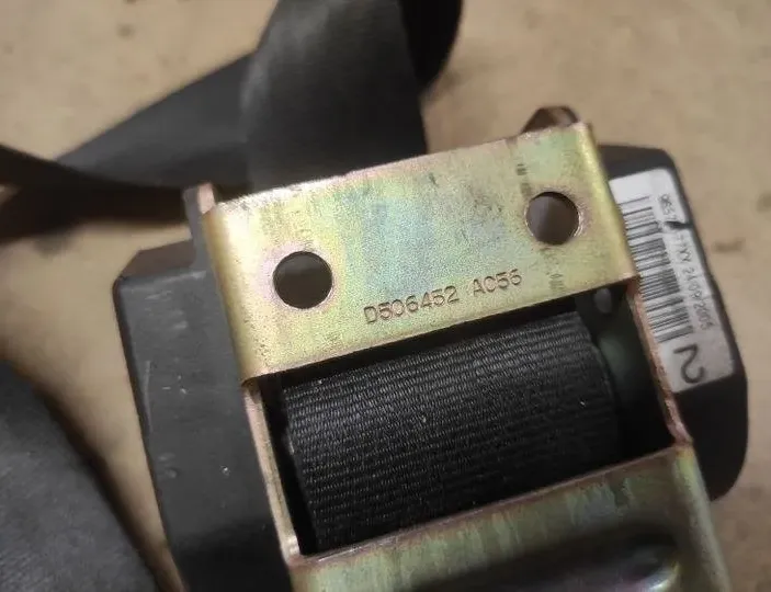 PEUGEOT 407 1 generation (2004-2010) Rear Left Seatbelt 5390073,96576577XX 27020936