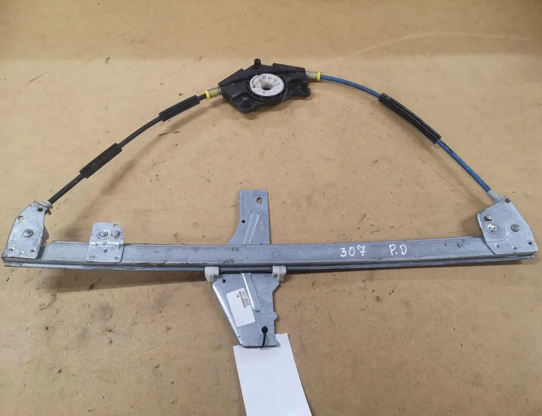 PEUGEOT 407 1 generation (2004-2010) Jobb hátsó ajtó ablakemelője 9634456880 28622396