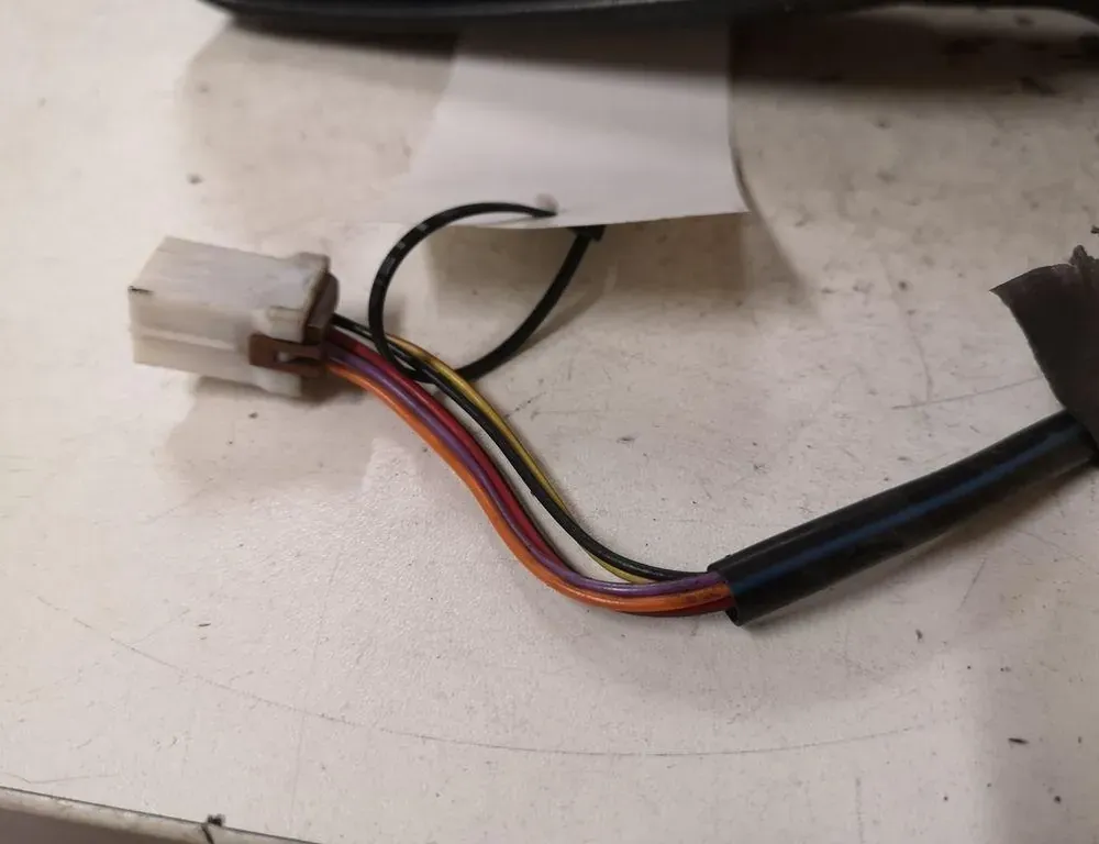 VOLVO S40 1 generation (1996-2004) Bal oldali visszapillantó tükör 32277 34833157