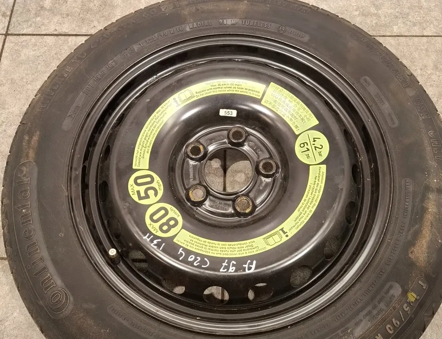 MERCEDES-BENZ C-Class W204/S204/C204 (2004-2015) Pótkerék A2044000302 33154859