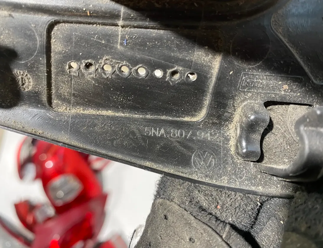 VOLKSWAGEN Tiguan 2 generation (2016-2024) Fényszórómosó permetező fúvóka 5NA807942 34830648