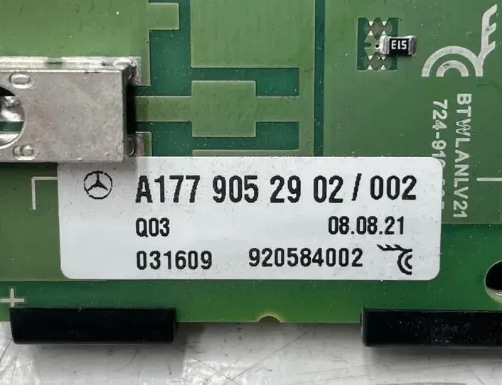 MERCEDES-BENZ A-Class W177 (2018-2024) Антенный модуль 031609,920584002,A1779052902 27253783
