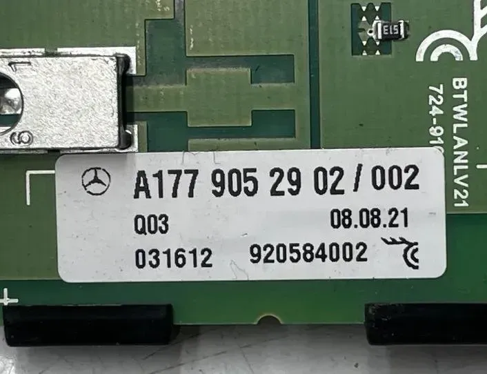 MERCEDES-BENZ A-Class W177 (2018-2024) Антенный модуль 920584002,031612,A1779052902 27253784