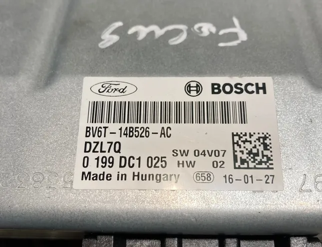 FORD Focus 3 generation (2011-2020) Egyéb vezérlőegységek Bv6t14b526ac 34059736