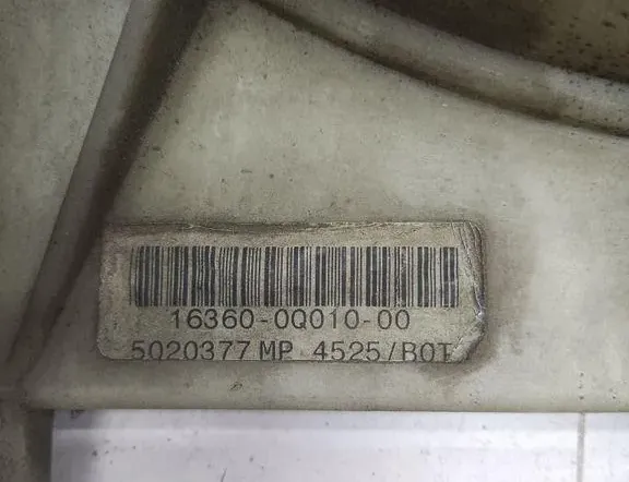 TOYOTA Aygo 1 generation (2005-2014) Engine Cooling Fan Radiator 163600Q010 34339615