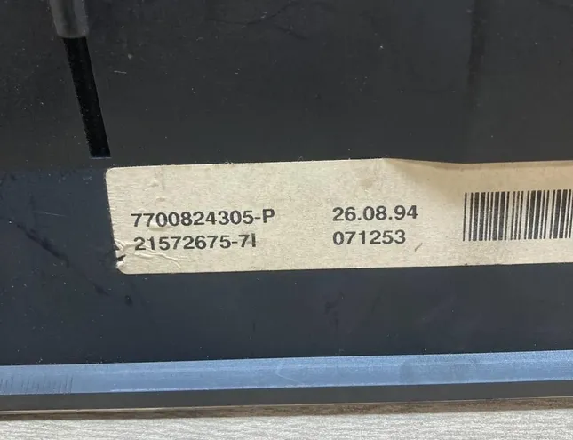 RENAULT Laguna 1 generation (1993-2001) Спидометр 7700824305,2157267557 34422838