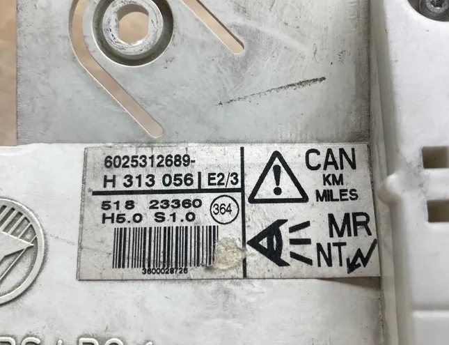 RENAULT Espace 1 generation (1984-1991) Спидометр 6025312689 34451198