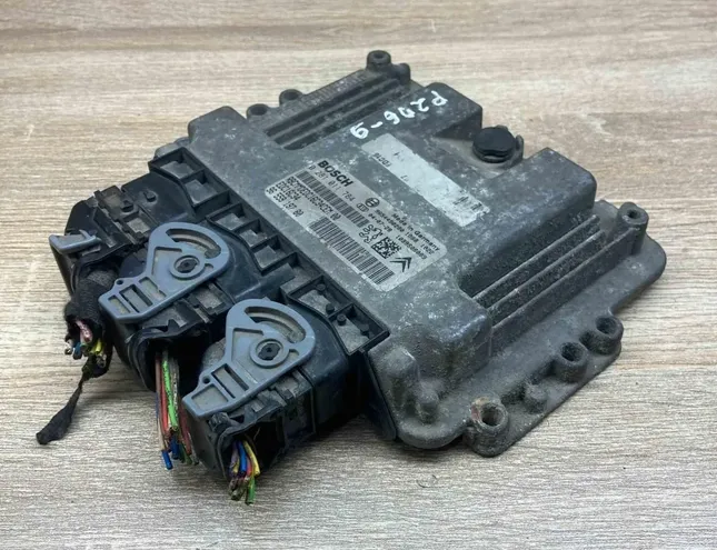 PEUGEOT 206 1 generation (1998-2009) motorvezérlő egység 9655919780,0281011784,WithPlug 34330137