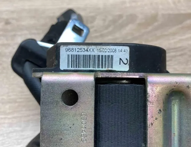 PEUGEOT 308 T7 (2007-2015) Bal hátsó biztonsági öv 96812534XX,8070381 34325059