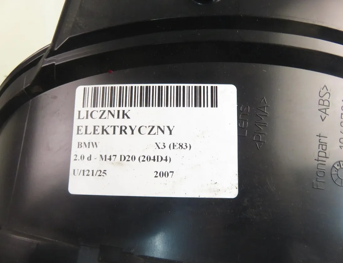 BMW X3 F25 (2010-2017) Спидометр 3448323 30436871