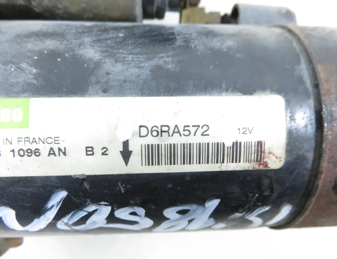 PEUGEOT 206 1 generation (1998-2009) Indítómotor D6RA572 33583787
