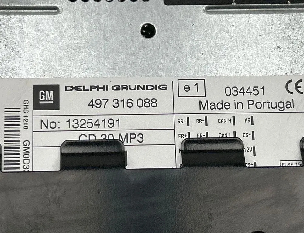 OPEL Corsa D (2006-2020) Zenelejátszó GPS-szel 13254191,497316088,034451 34121591