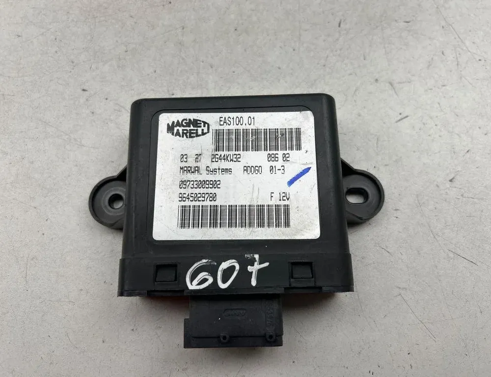 PEUGEOT 607 1 generation (2000-2008) Egyéb vezérlőegységek 09733009902,9645029780,EAS10001 34110869